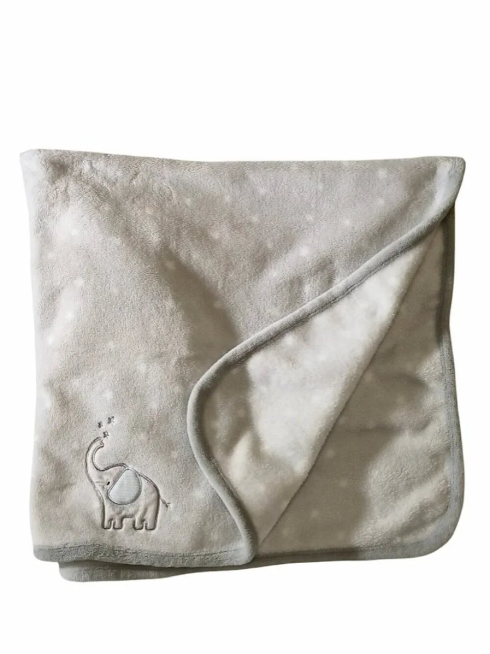 Parents Choice Elephant Stars Gray Security Blanket 28